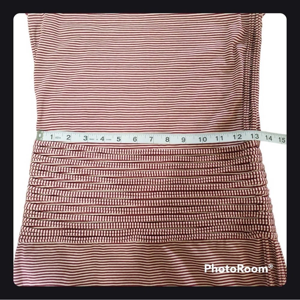 Max Studio • Stripped Bodycon Dress - Picture 8 of 10